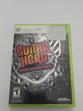 No Mic Or Guitar Included Just The Game..thanks  Guitar Hero: Warriors of Rock
